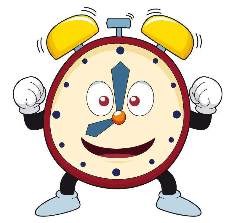 cartoon image clock